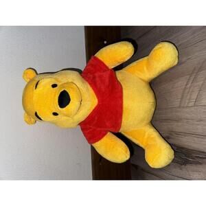 Disney Winnie the Pooh Plush 12" Large Super Soft  Stuffed Animal‎ Bear